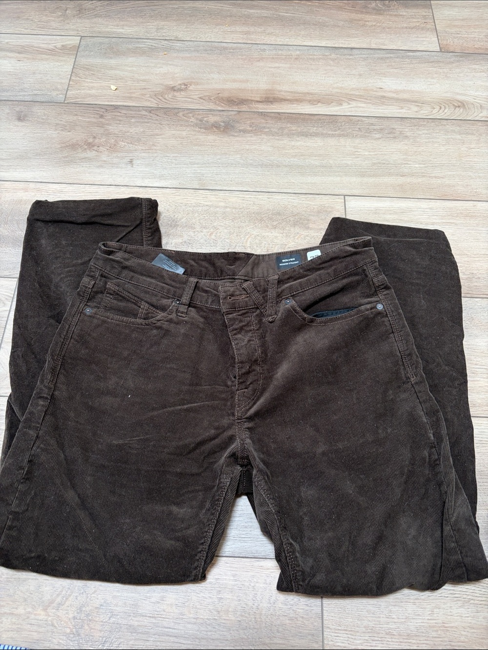Volcom Men's Dark Brown Corduroy Pants
